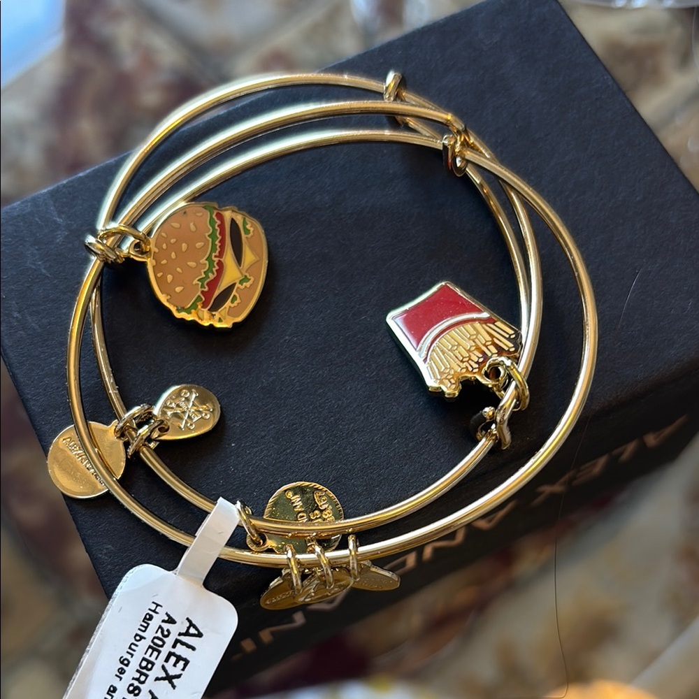 Alex and Ani FriendShip bracelet set of two.